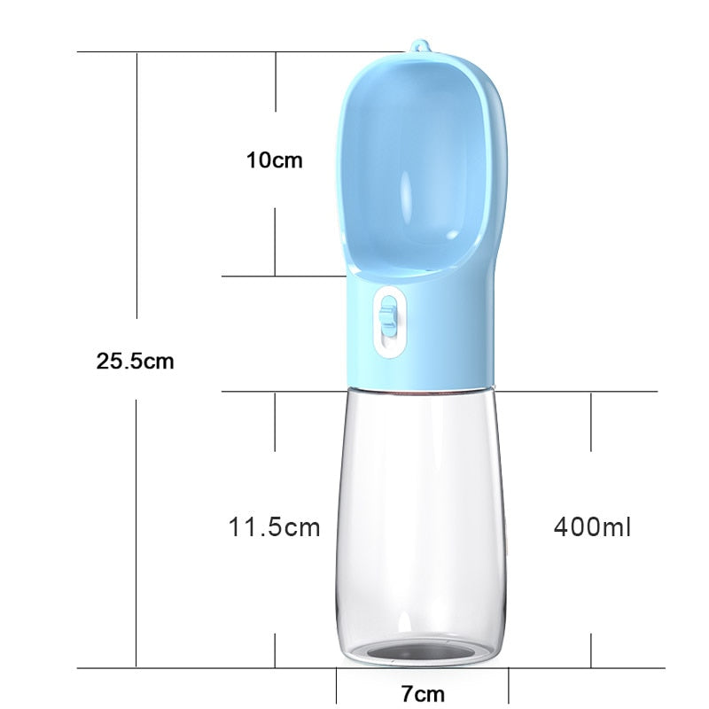 Pet Dog Water Bottle Feeder Bowl Portable Water Food Bottle Pets Outdoor Travel Drinking Dog Bowls Water Bowl for Dogs