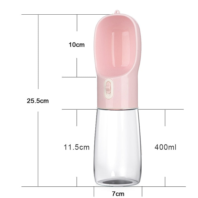 Pet Dog Water Bottle Feeder Bowl Portable Water Food Bottle Pets Outdoor Travel Drinking Dog Bowls Water Bowl for Dogs