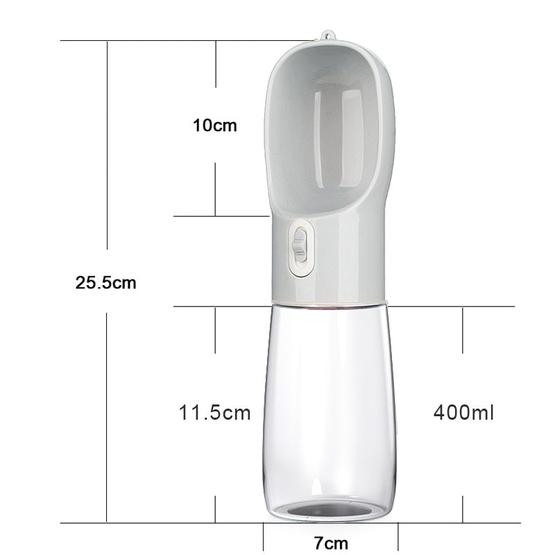 Pet Dog Water Bottle Feeder Bowl Portable Water Food Bottle Pets Outdoor Travel Drinking Dog Bowls Water Bowl for Dogs