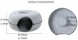 Cat bed tunnel Pet Cats Tunnel Interactive Play Toy  Dual Use Indoor Toys Kitten Exercising Products Cat Training Toy