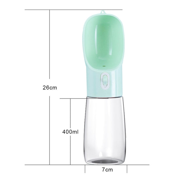 Pet Dog Water Bottle Feeder Bowl Portable Water Food Bottle Pets Outdoor Travel Drinking Dog Bowls Water Bowl for Dogs