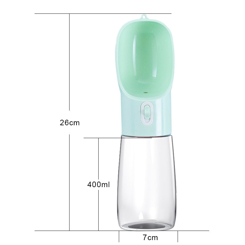 Pet Dog Water Bottle Feeder Bowl Portable Water Food Bottle Pets Outdoor Travel Drinking Dog Bowls Water Bowl for Dogs