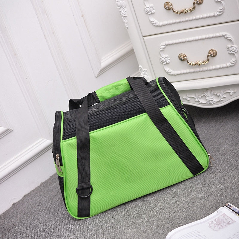 Portable Dog/Cat Carrier Bag Pet Puppy Travel Bags Breathable Mesh Bags for Small Dogs Cat Chihuahua Carrier Outgoing Pets Handbag