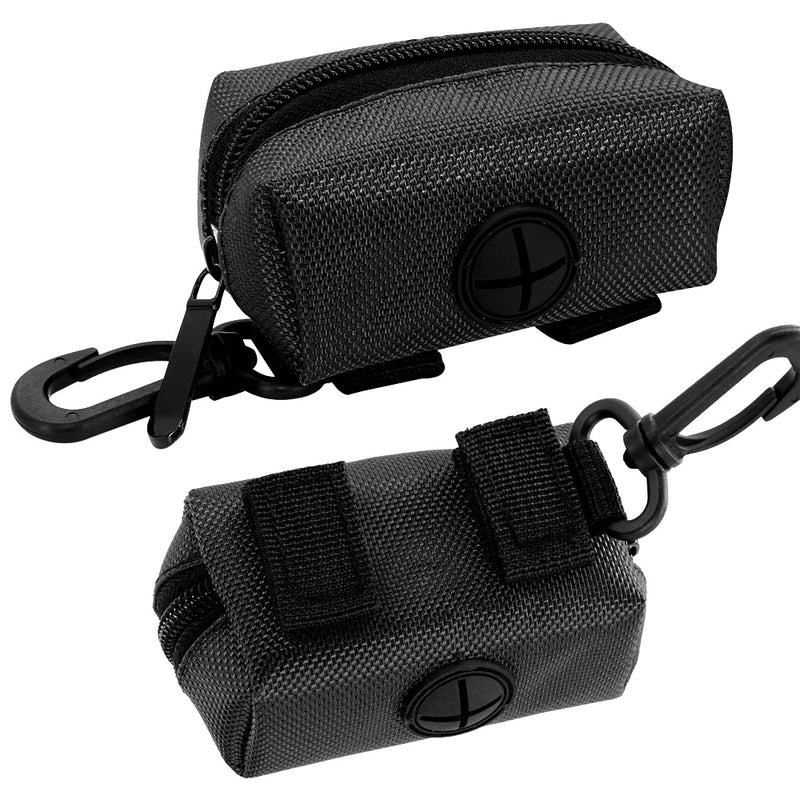 Portable Dog Poop Bag Dispenser Pouch Printed Dogs Poop Waste Bag Holder Pets Supplies Garbage Snack Bags For Outdoor Walking