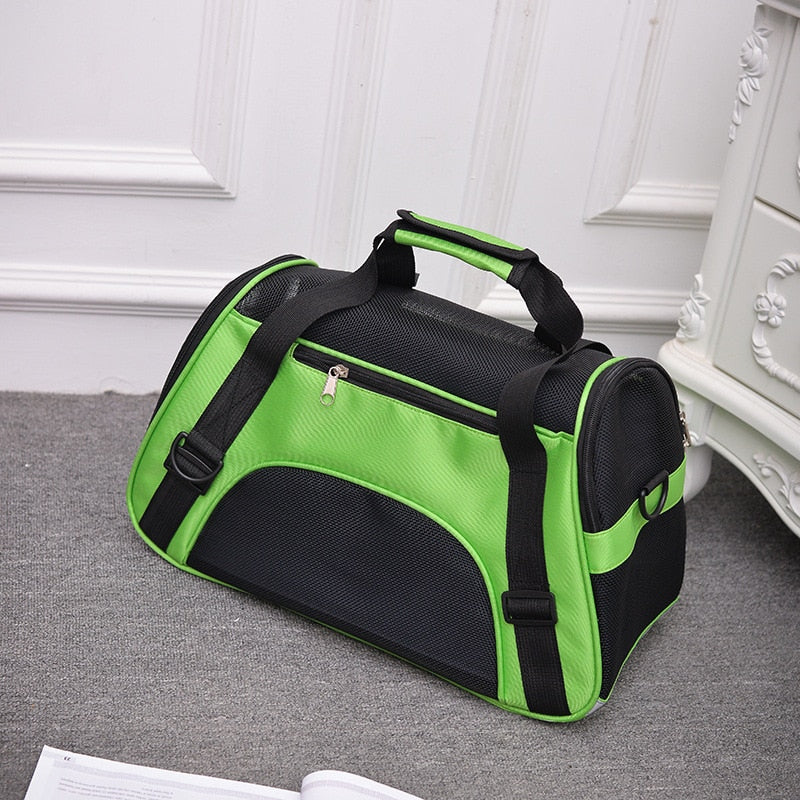 Portable Dog/Cat Carrier Bag Pet Puppy Travel Bags Breathable Mesh Bags for Small Dogs Cat Chihuahua Carrier Outgoing Pets Handbag