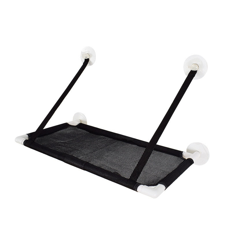 Double Layer Pet Hanging Beds Cats Shelves Bearing 15kg Cat Sunny Window Seat Mount Pet Cat Sleeping Hammock Cat Bed Accessories